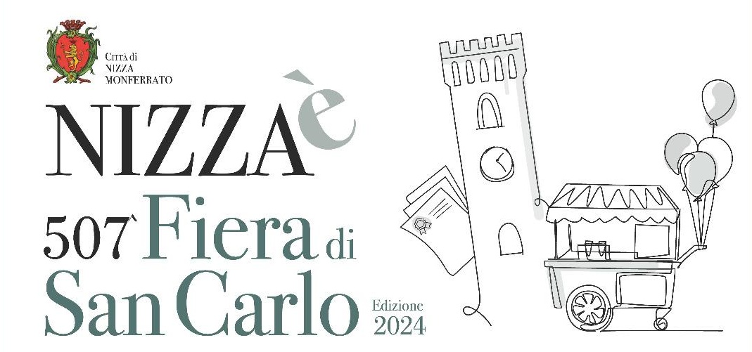 Tre giorni di festa a Nizza Monferrato con la tradizione “Fiera di San Carlo” (immagine di copertina).