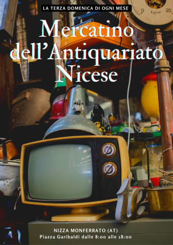 Nizza Monferrato | Mercatino dell'Antiquariato Nicese