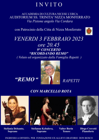 Nizza Monferrato | "Ricordando Remo" (edizione 2023)